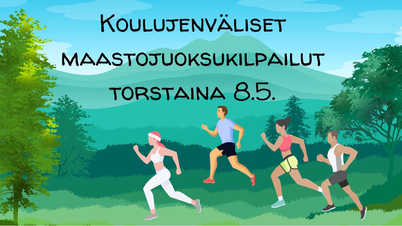 Koulujenväliset maastojuoksukilpailut 8.5.
