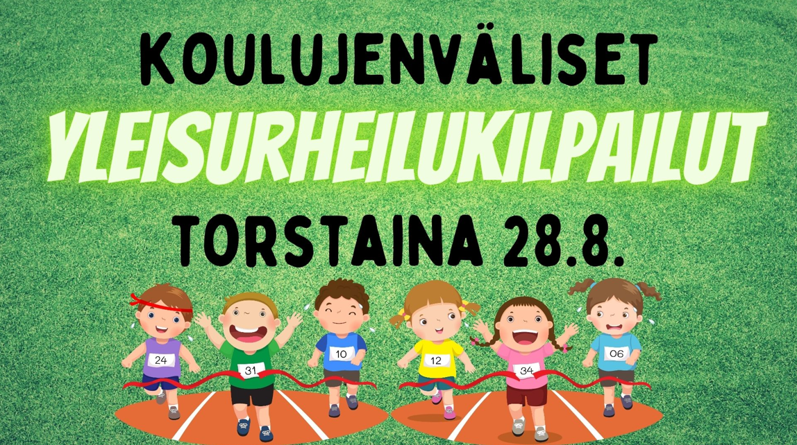 Koulujenväliset yleisurheilukilpailut 28.8.