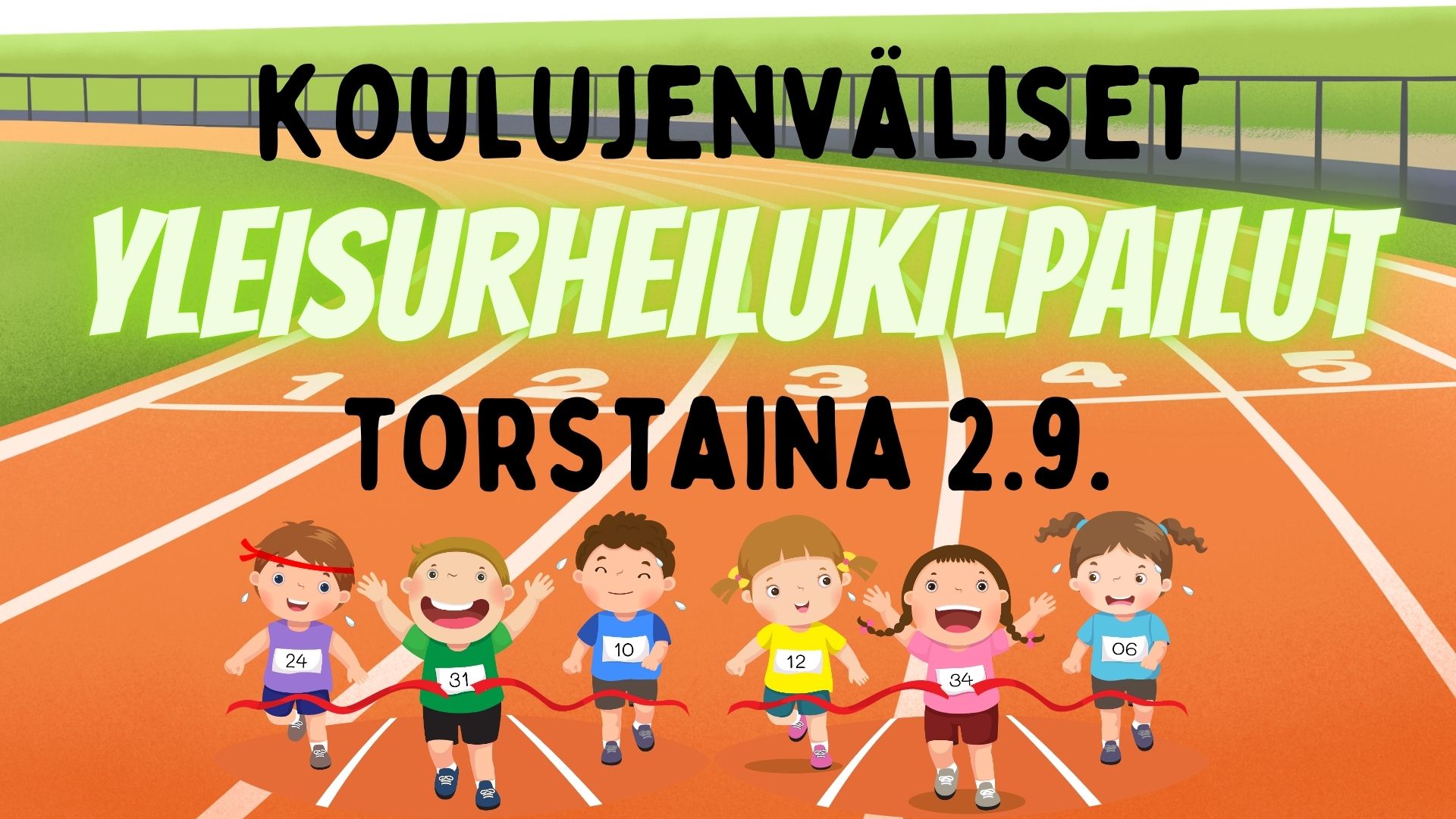 Koulujenväliset yleisurheilukilpailut 2.9.